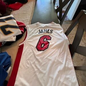 Lebron James heat jersey